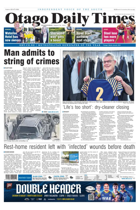 Cover of Otago Daily Times