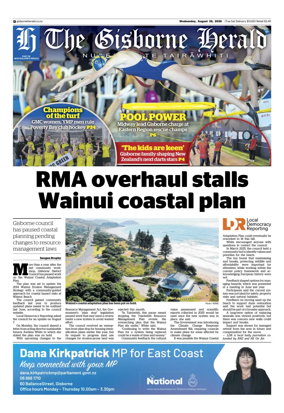 Cover of The Gisborne Herald