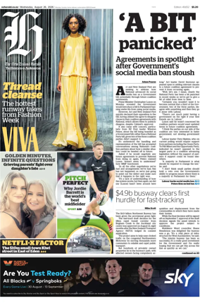Cover of The New Zealand Herald