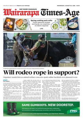 Cover of Wairarapa Times-Age (NZ)