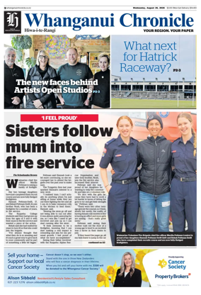 Cover of Whanganui Chronicle