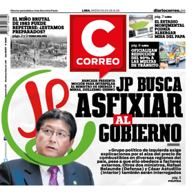 Cover of Diario Correo