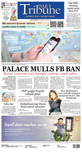 Cover of Daily Tribune (Philippines)