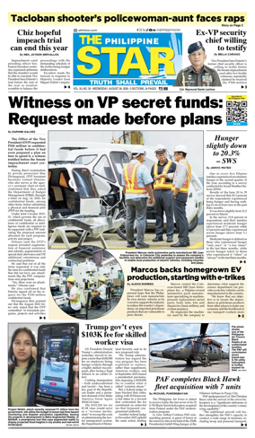 Cover of The Philippine Star