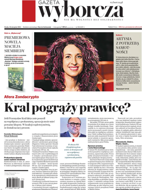 Cover of Gazeta Wyborcza Stoleczna