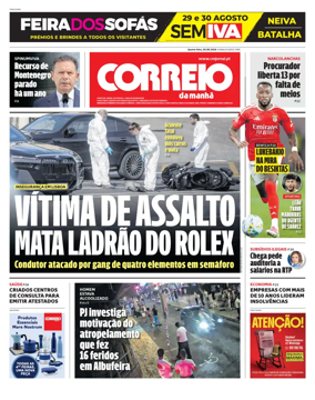 Cover of Correio da Manha
