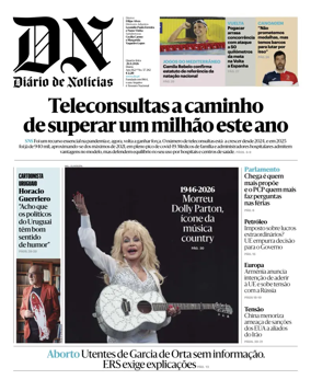Cover of Diario de Noticias