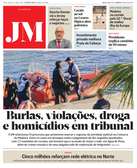 Cover of Jornal Madeira