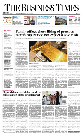 Cover of The Business Times