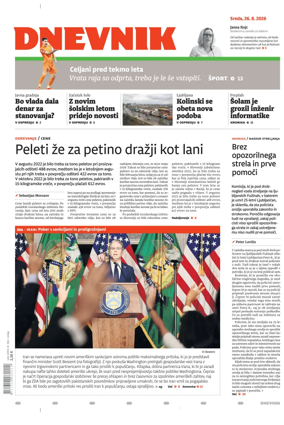 Cover of Dnevnik (Slovenija)