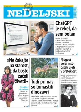 Cover of Nedeljski Dnevnik