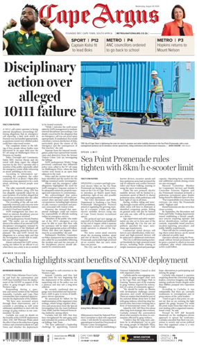 Cover of Cape Argus