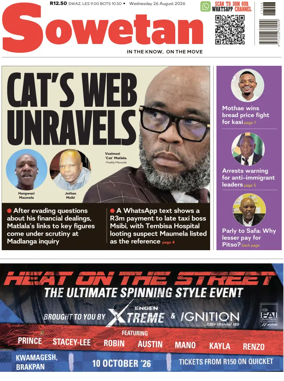 Cover of Sowetan