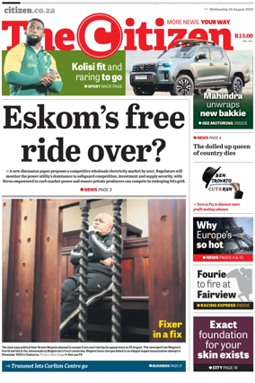 Cover of The Citizen (Gauteng)