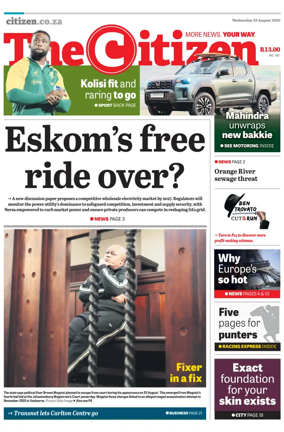 Cover of The Citizen (KZN)