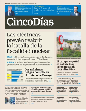 Cover of Cinco Dias