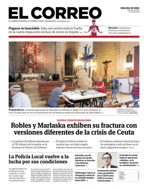Cover of El Correo (Miranda de Ebro)