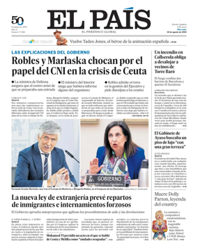 Cover of EL PAIS Catalunya