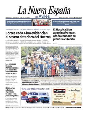 Cover of La Nueva Espana (Aviles)