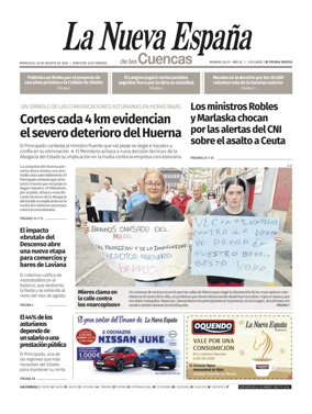 Cover of La Nueva Espana (Cuencas)
