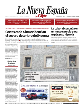 Cover of La Nueva Espana (Gijon)