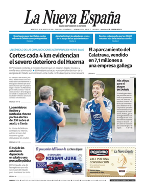 Cover of La Nueva Espana (Oviedo)