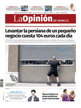 Cover of La Opinion de Murcia