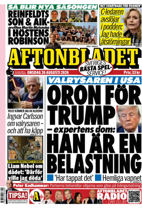 Cover of Aftonbladet