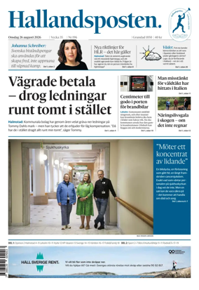 Cover of Hallandsposten