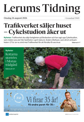Cover of Lerums Tidning