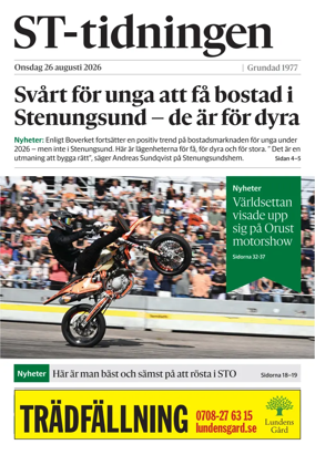 Cover of ST tidningen