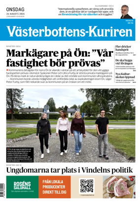 Cover of Vasterbottens-Kuriren