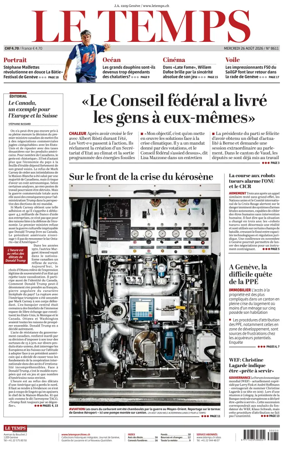 Cover of Le Temps