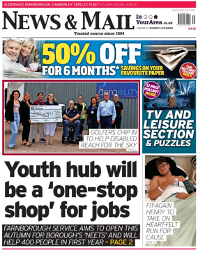 Cover of Aldershot News & Mail