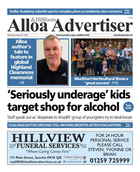 Cover of Alloa Advertiser