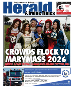 Cover of Ardrossan & Saltcoats Herald