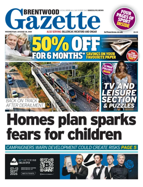 Cover of Brentwood Gazette