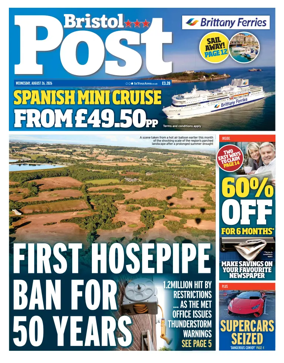 Cover of Bristol Post
