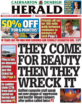 Cover of Caernarfon Herald