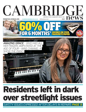 Cover of Cambridge News
