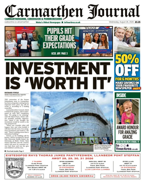 Cover of Carmarthen Journal