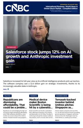 Cover of CNBC