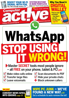 Cover of Computer Active (UK)