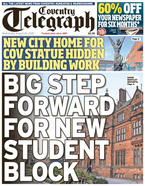 Cover of Coventry Telegraph
