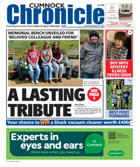 Cover of Cumnock Chronicle