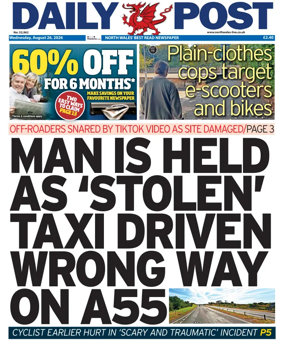 Cover of Daily Post (North Wales)