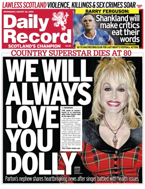 Cover of Daily Record