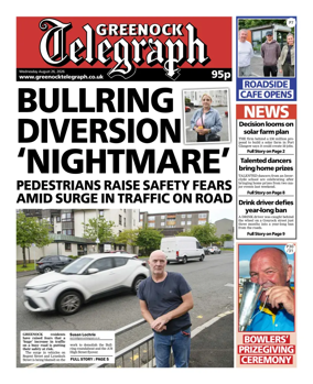 Cover of Greenock Telegraph