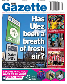 Cover of Hayes & Harlington Gazette