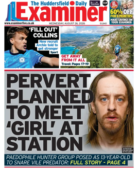 Cover of Huddersfield Daily Examiner